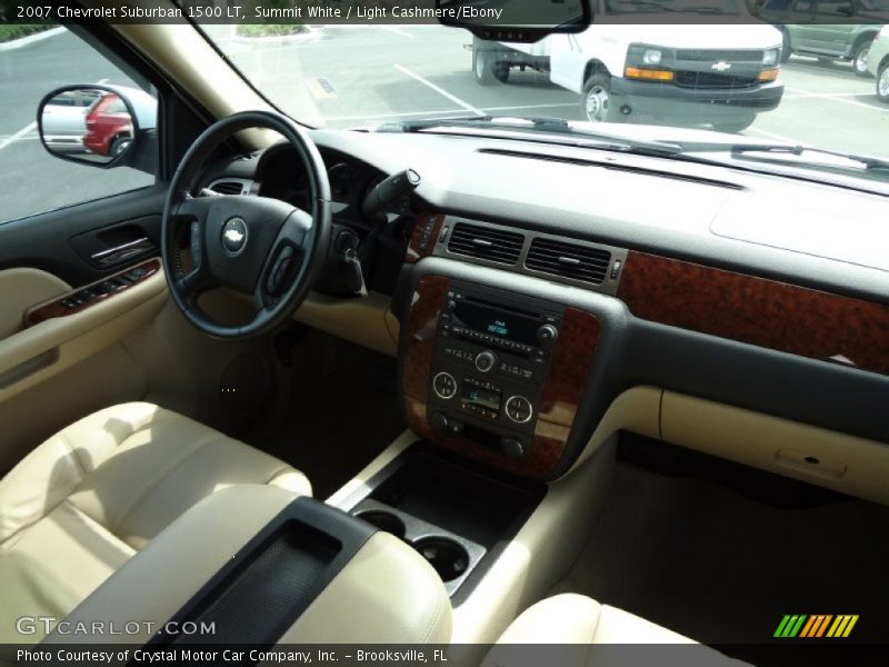 Summit White / Light Cashmere/Ebony 2007 Chevrolet Suburban 1500 LT