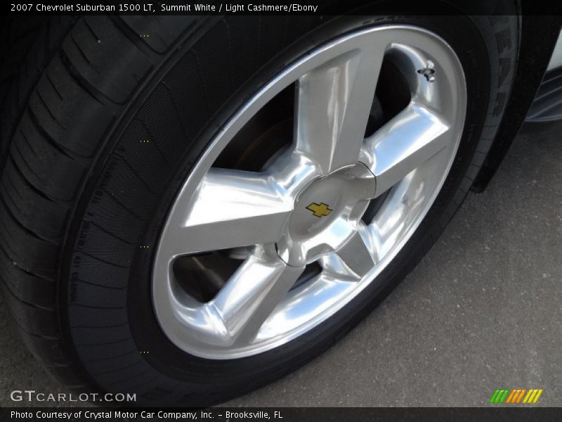 Summit White / Light Cashmere/Ebony 2007 Chevrolet Suburban 1500 LT