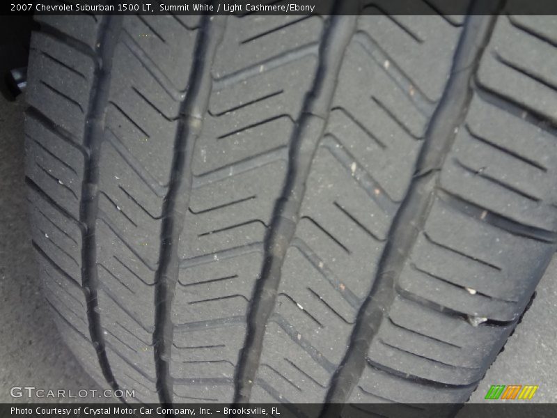 Summit White / Light Cashmere/Ebony 2007 Chevrolet Suburban 1500 LT