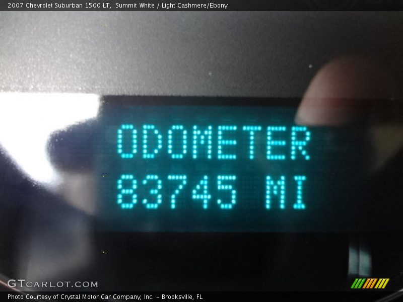 Summit White / Light Cashmere/Ebony 2007 Chevrolet Suburban 1500 LT