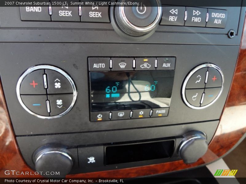 Summit White / Light Cashmere/Ebony 2007 Chevrolet Suburban 1500 LT