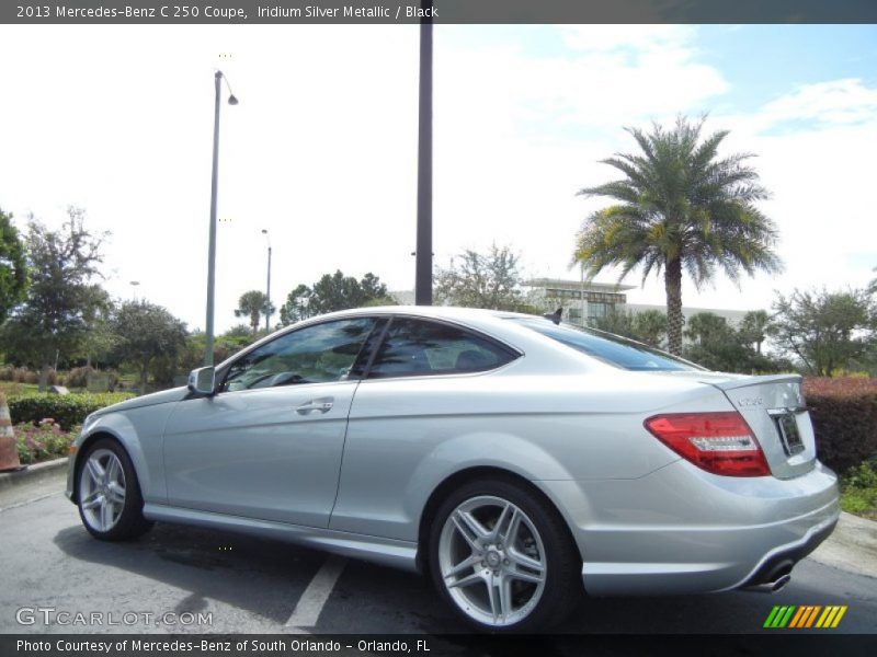 Iridium Silver Metallic / Black 2013 Mercedes-Benz C 250 Coupe
