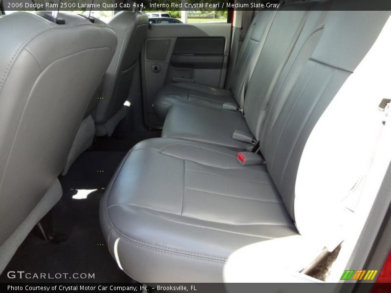 Inferno Red Crystal Pearl / Medium Slate Gray 2006 Dodge Ram 2500 Laramie Quad Cab 4x4