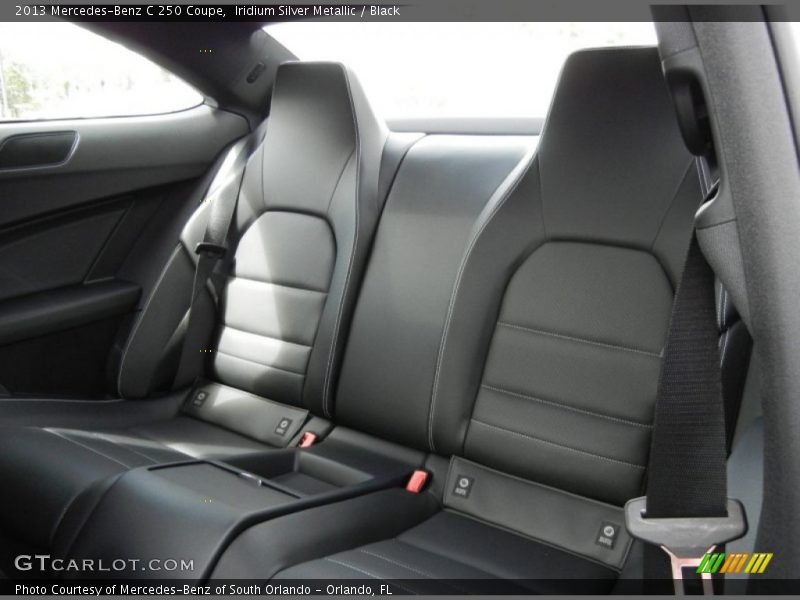 Iridium Silver Metallic / Black 2013 Mercedes-Benz C 250 Coupe