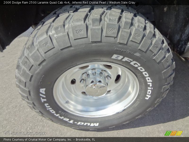 Inferno Red Crystal Pearl / Medium Slate Gray 2006 Dodge Ram 2500 Laramie Quad Cab 4x4