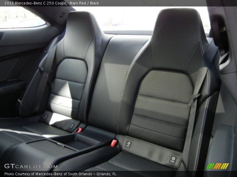 Mars Red / Black 2013 Mercedes-Benz C 250 Coupe