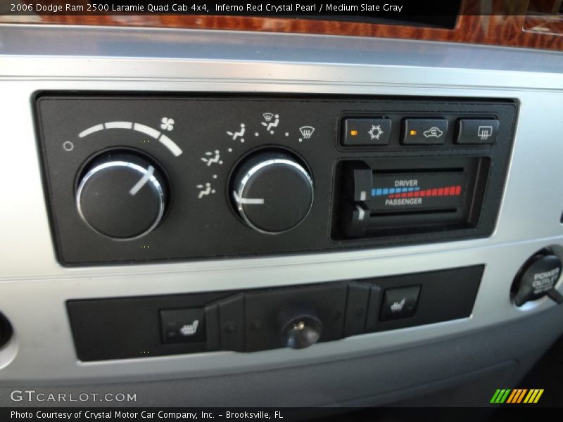 Inferno Red Crystal Pearl / Medium Slate Gray 2006 Dodge Ram 2500 Laramie Quad Cab 4x4