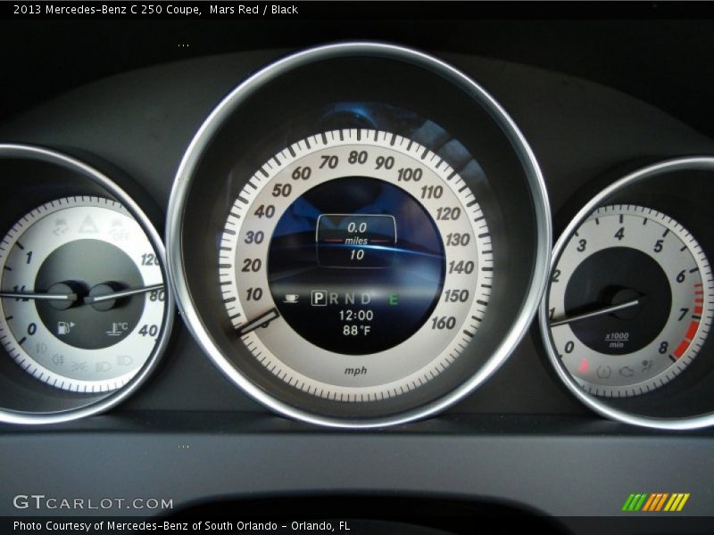  2013 C 250 Coupe 250 Coupe Gauges
