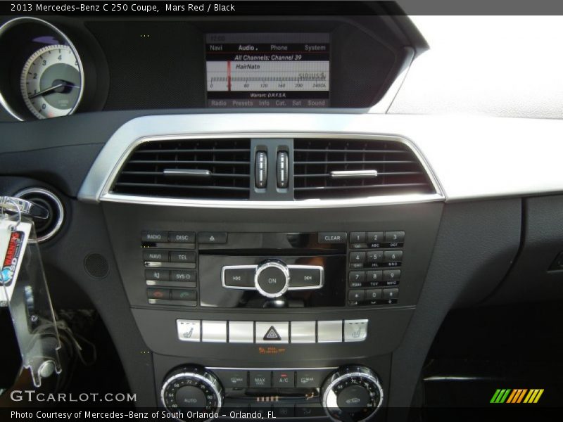 Mars Red / Black 2013 Mercedes-Benz C 250 Coupe