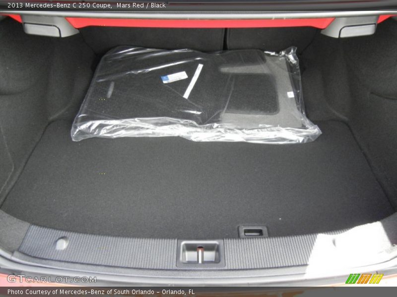 Mars Red / Black 2013 Mercedes-Benz C 250 Coupe