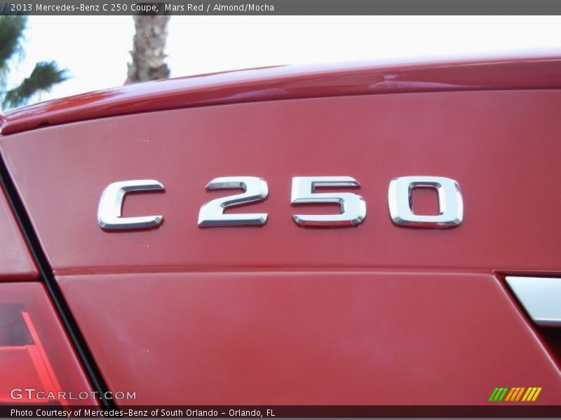 Mars Red / Almond/Mocha 2013 Mercedes-Benz C 250 Coupe