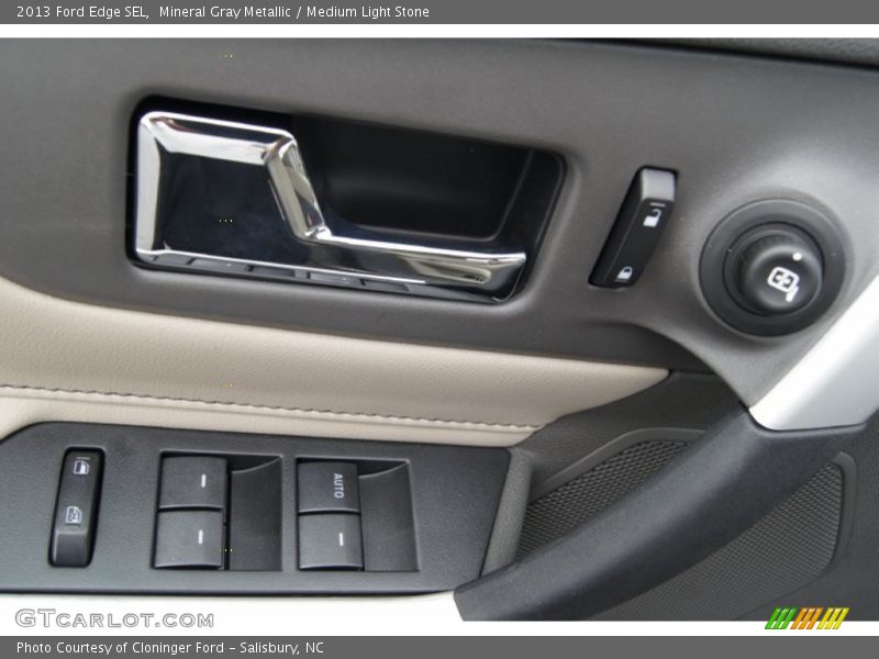 Mineral Gray Metallic / Medium Light Stone 2013 Ford Edge SEL