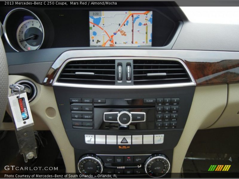 Mars Red / Almond/Mocha 2013 Mercedes-Benz C 250 Coupe