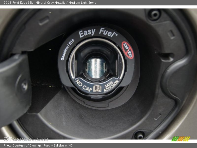 Mineral Gray Metallic / Medium Light Stone 2013 Ford Edge SEL