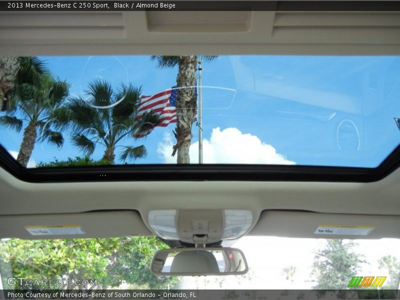 Black / Almond Beige 2013 Mercedes-Benz C 250 Sport