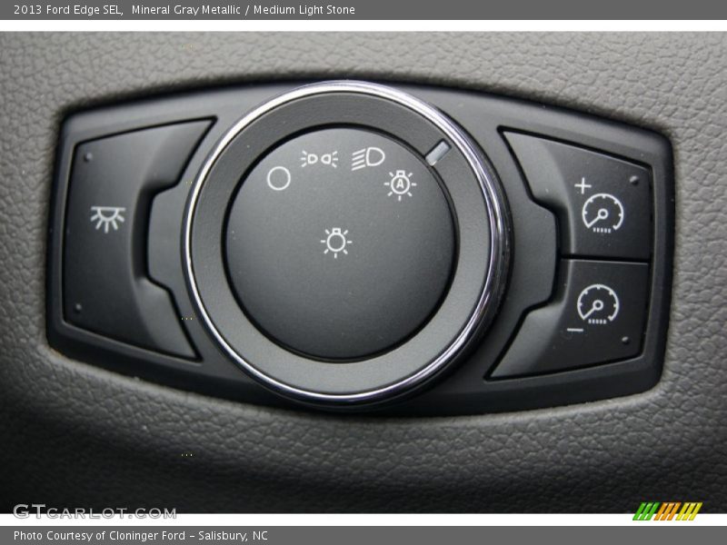 Mineral Gray Metallic / Medium Light Stone 2013 Ford Edge SEL