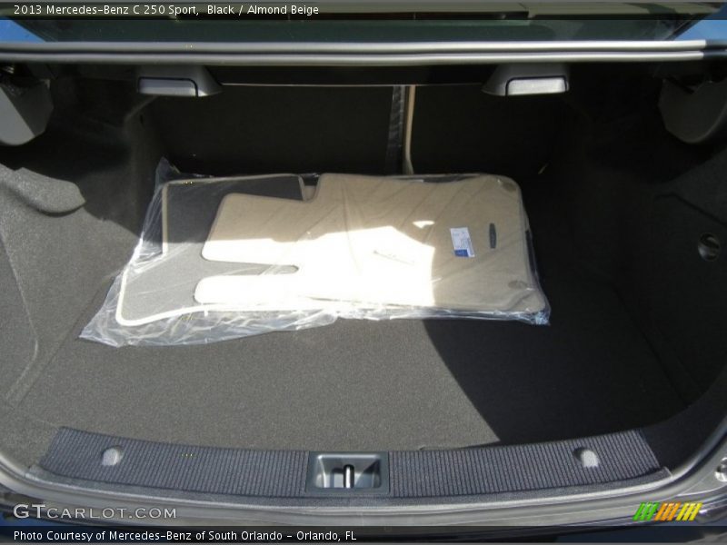 Black / Almond Beige 2013 Mercedes-Benz C 250 Sport