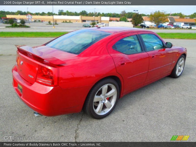 Inferno Red Crystal Pearl / Dark Slate Gray/Light Slate Gray 2006 Dodge Charger SRT-8