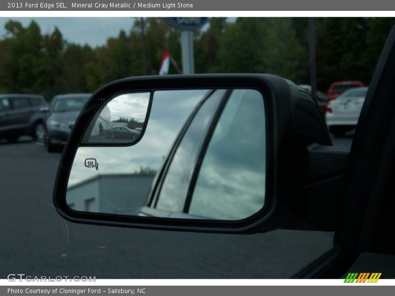Mineral Gray Metallic / Medium Light Stone 2013 Ford Edge SEL