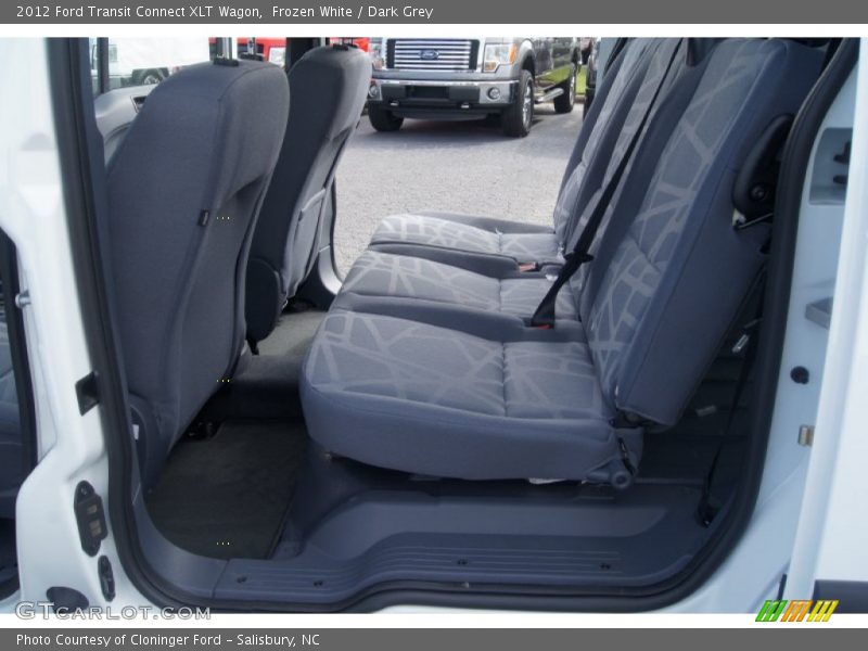 Frozen White / Dark Grey 2012 Ford Transit Connect XLT Wagon