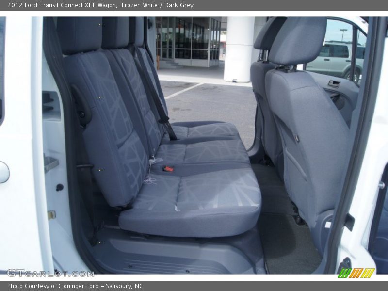 Frozen White / Dark Grey 2012 Ford Transit Connect XLT Wagon