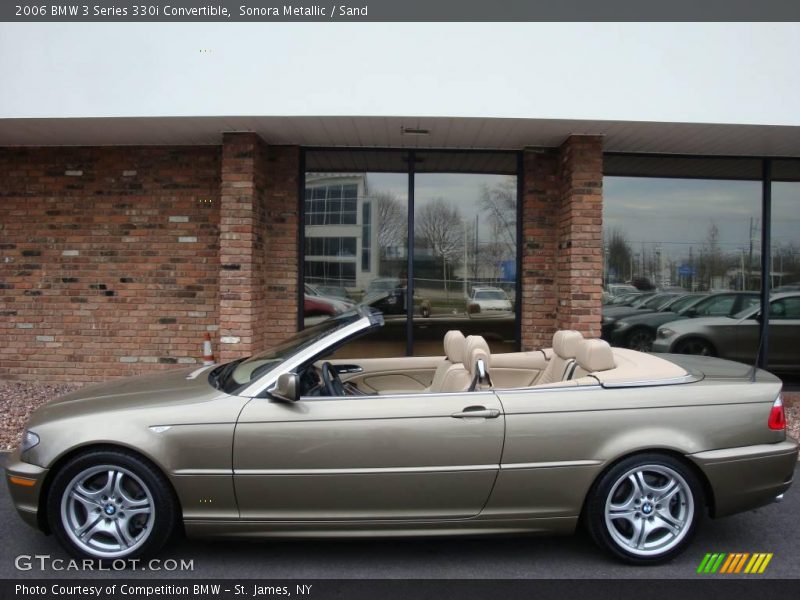 Sonora Metallic / Sand 2006 BMW 3 Series 330i Convertible