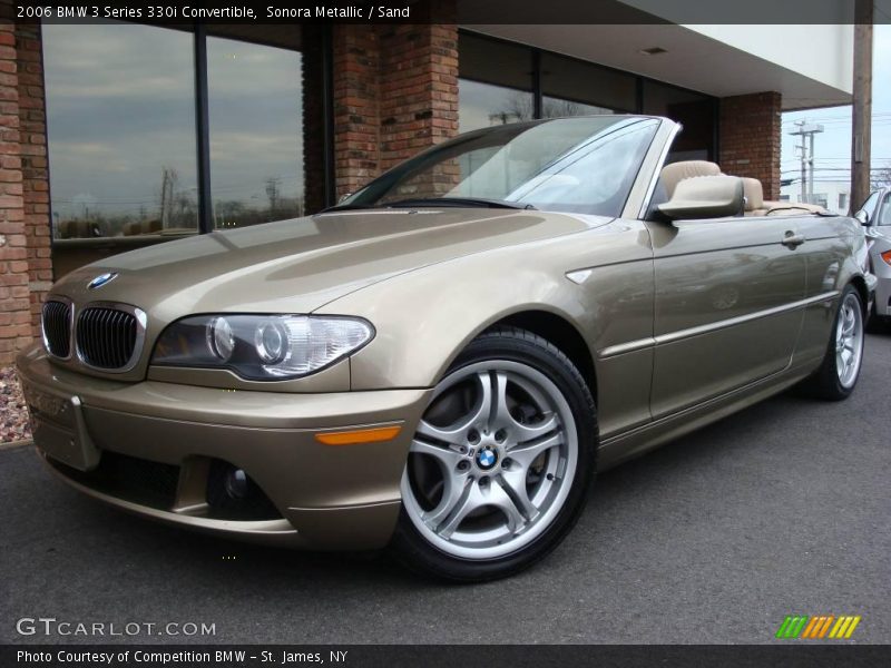 Sonora Metallic / Sand 2006 BMW 3 Series 330i Convertible