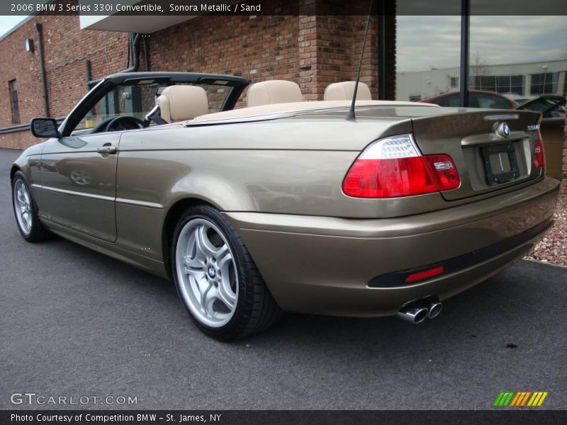 Sonora Metallic / Sand 2006 BMW 3 Series 330i Convertible