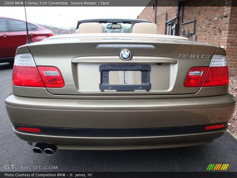 Sonora Metallic / Sand 2006 BMW 3 Series 330i Convertible