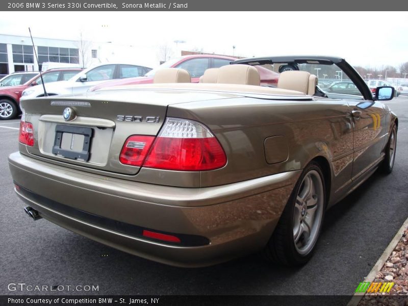 Sonora Metallic / Sand 2006 BMW 3 Series 330i Convertible
