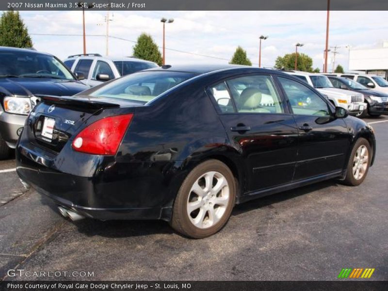 Super Black / Frost 2007 Nissan Maxima 3.5 SE