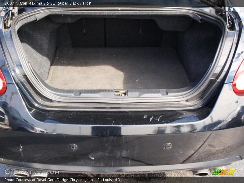 Super Black / Frost 2007 Nissan Maxima 3.5 SE