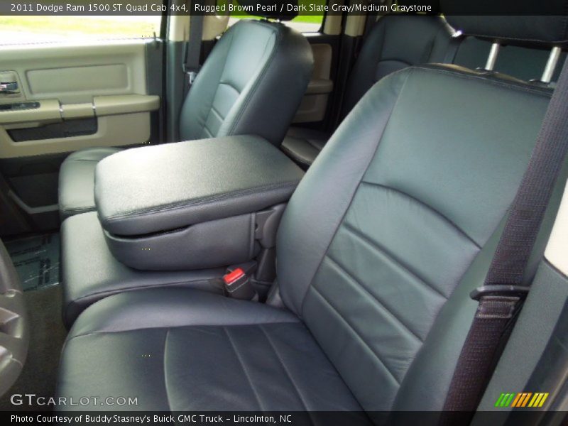 Rugged Brown Pearl / Dark Slate Gray/Medium Graystone 2011 Dodge Ram 1500 ST Quad Cab 4x4