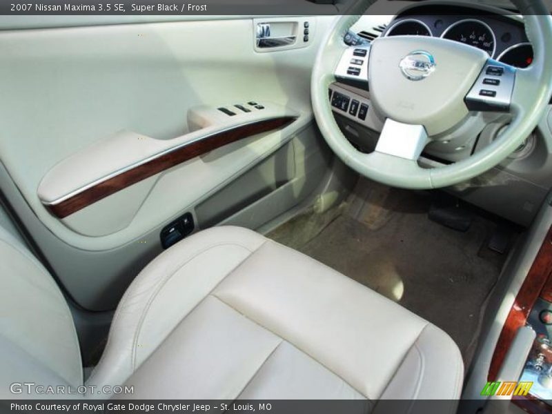 Super Black / Frost 2007 Nissan Maxima 3.5 SE