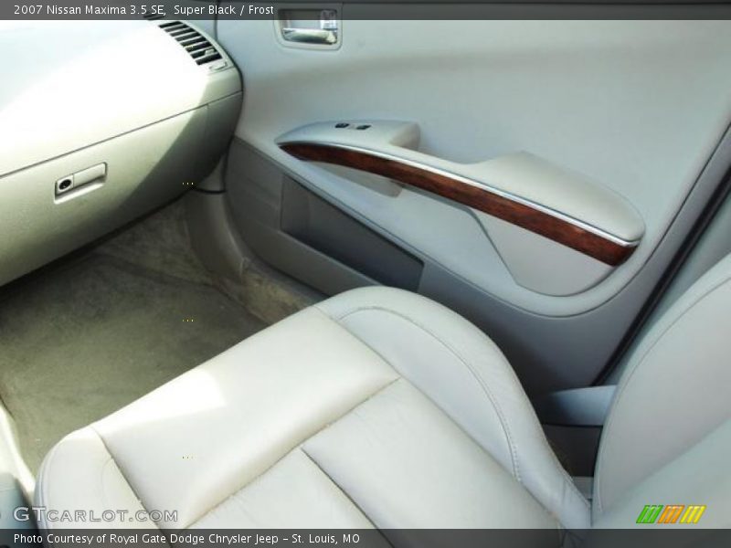 Super Black / Frost 2007 Nissan Maxima 3.5 SE