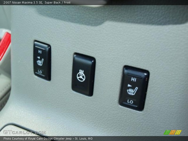Super Black / Frost 2007 Nissan Maxima 3.5 SE