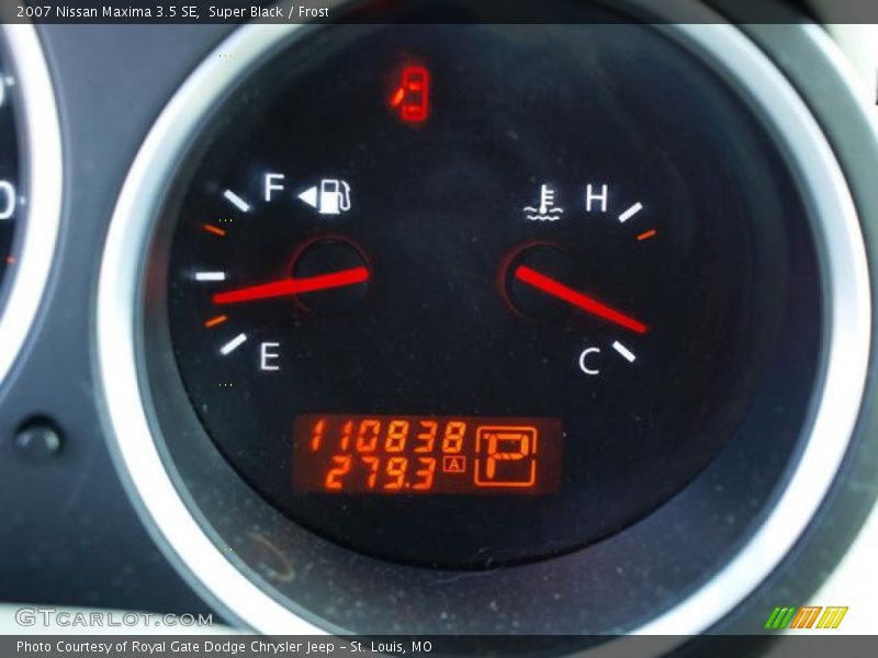 Super Black / Frost 2007 Nissan Maxima 3.5 SE