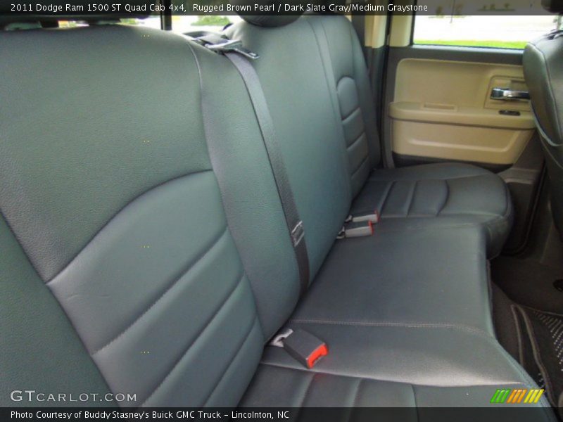 Rugged Brown Pearl / Dark Slate Gray/Medium Graystone 2011 Dodge Ram 1500 ST Quad Cab 4x4