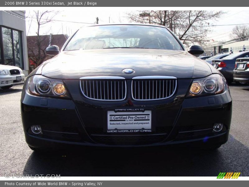 Jet Black / Beige 2006 BMW 3 Series 330xi Sedan