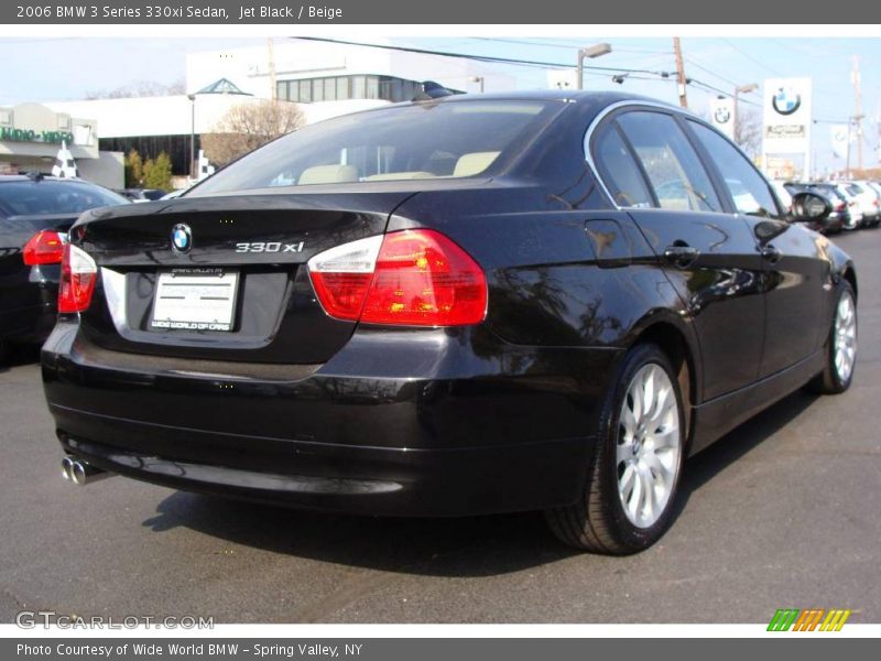 Jet Black / Beige 2006 BMW 3 Series 330xi Sedan
