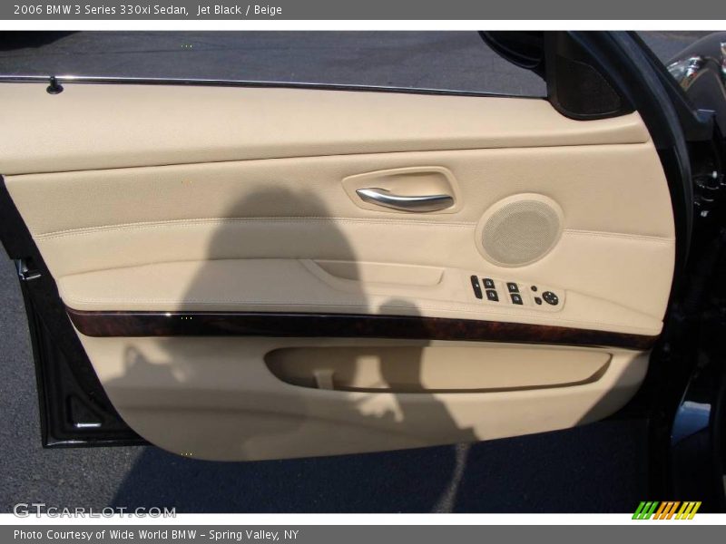 Jet Black / Beige 2006 BMW 3 Series 330xi Sedan