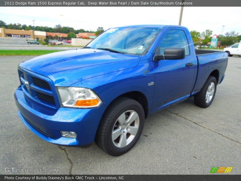 Front 3/4 View of 2011 Ram 1500 Express Regular Cab