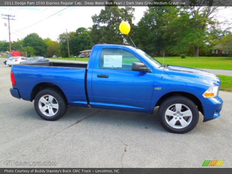 Deep Water Blue Pearl / Dark Slate Gray/Medium Graystone 2011 Dodge Ram 1500 Express Regular Cab