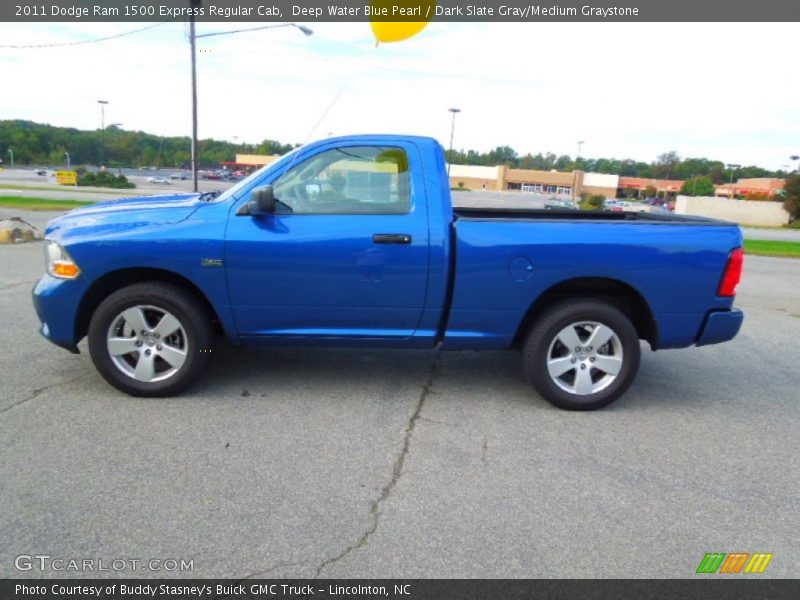  2011 Ram 1500 Express Regular Cab Deep Water Blue Pearl