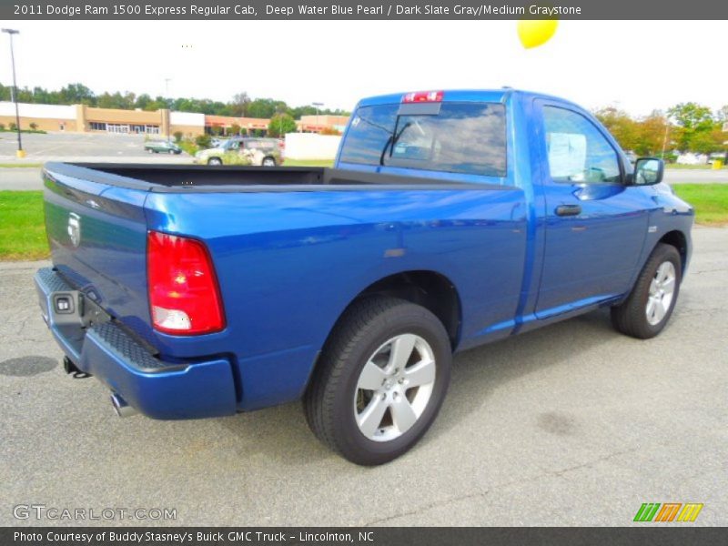  2011 Ram 1500 Express Regular Cab Deep Water Blue Pearl