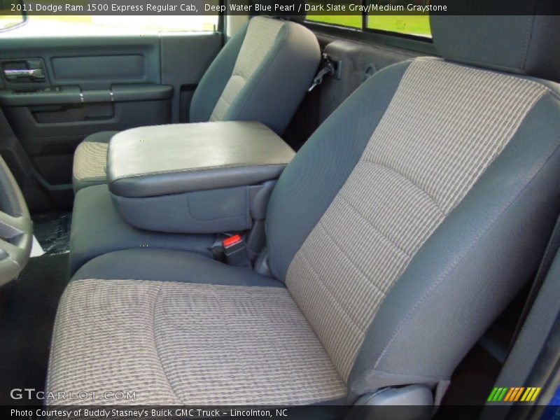 Deep Water Blue Pearl / Dark Slate Gray/Medium Graystone 2011 Dodge Ram 1500 Express Regular Cab