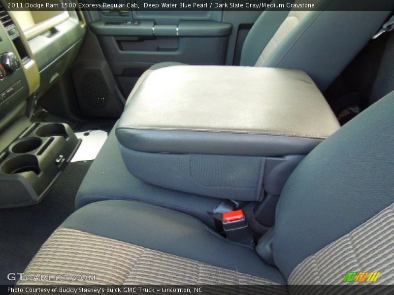 Deep Water Blue Pearl / Dark Slate Gray/Medium Graystone 2011 Dodge Ram 1500 Express Regular Cab