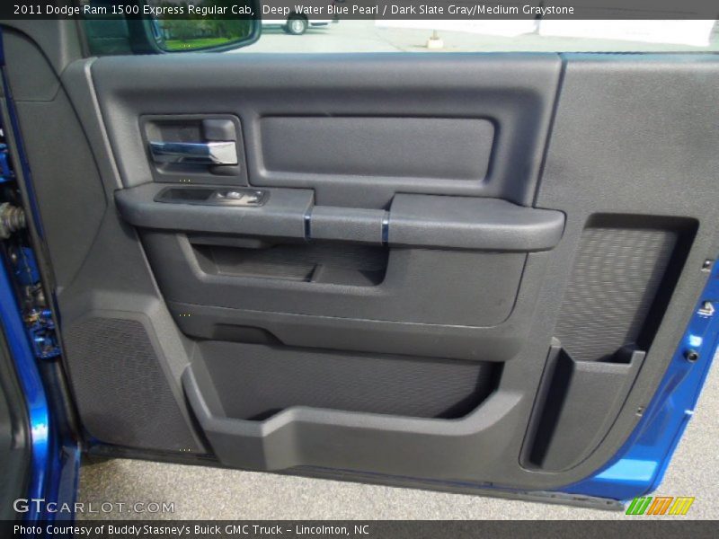 Deep Water Blue Pearl / Dark Slate Gray/Medium Graystone 2011 Dodge Ram 1500 Express Regular Cab