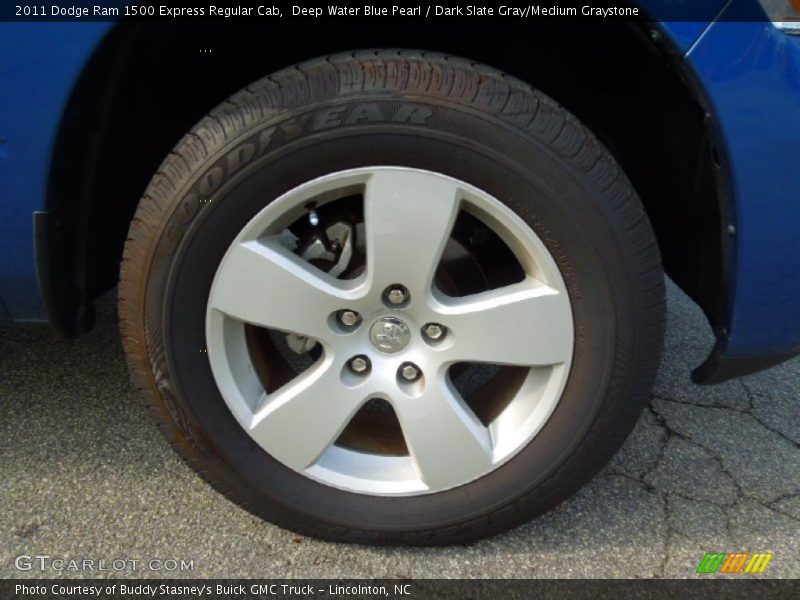 Deep Water Blue Pearl / Dark Slate Gray/Medium Graystone 2011 Dodge Ram 1500 Express Regular Cab