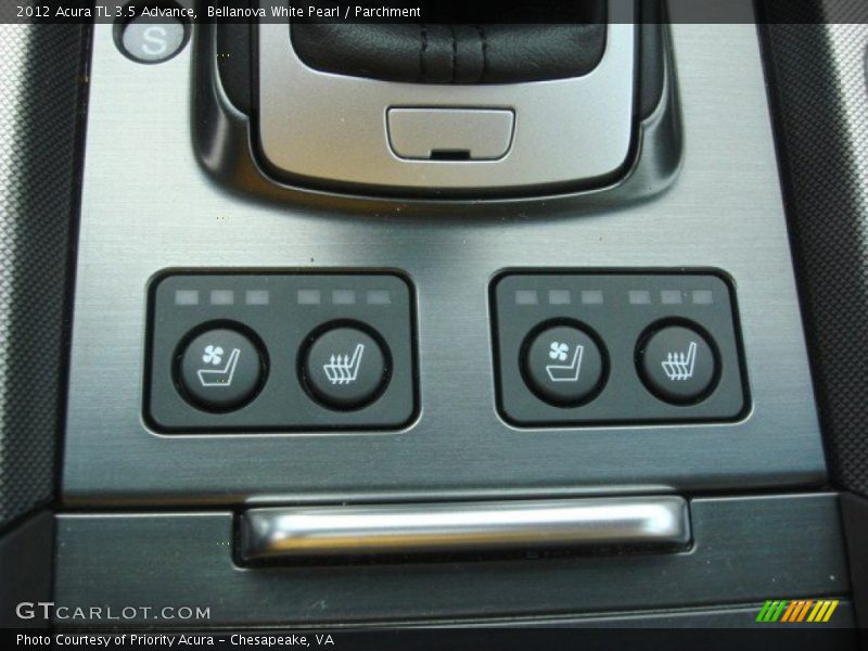 Bellanova White Pearl / Parchment 2012 Acura TL 3.5 Advance
